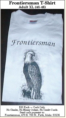 Frontiersman T-Shirt Ad